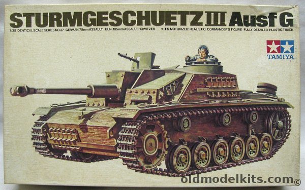 Tamiya 1/35 Sturmgeschuetz III Ausf. G  Motorized, MT137 plastic model kit